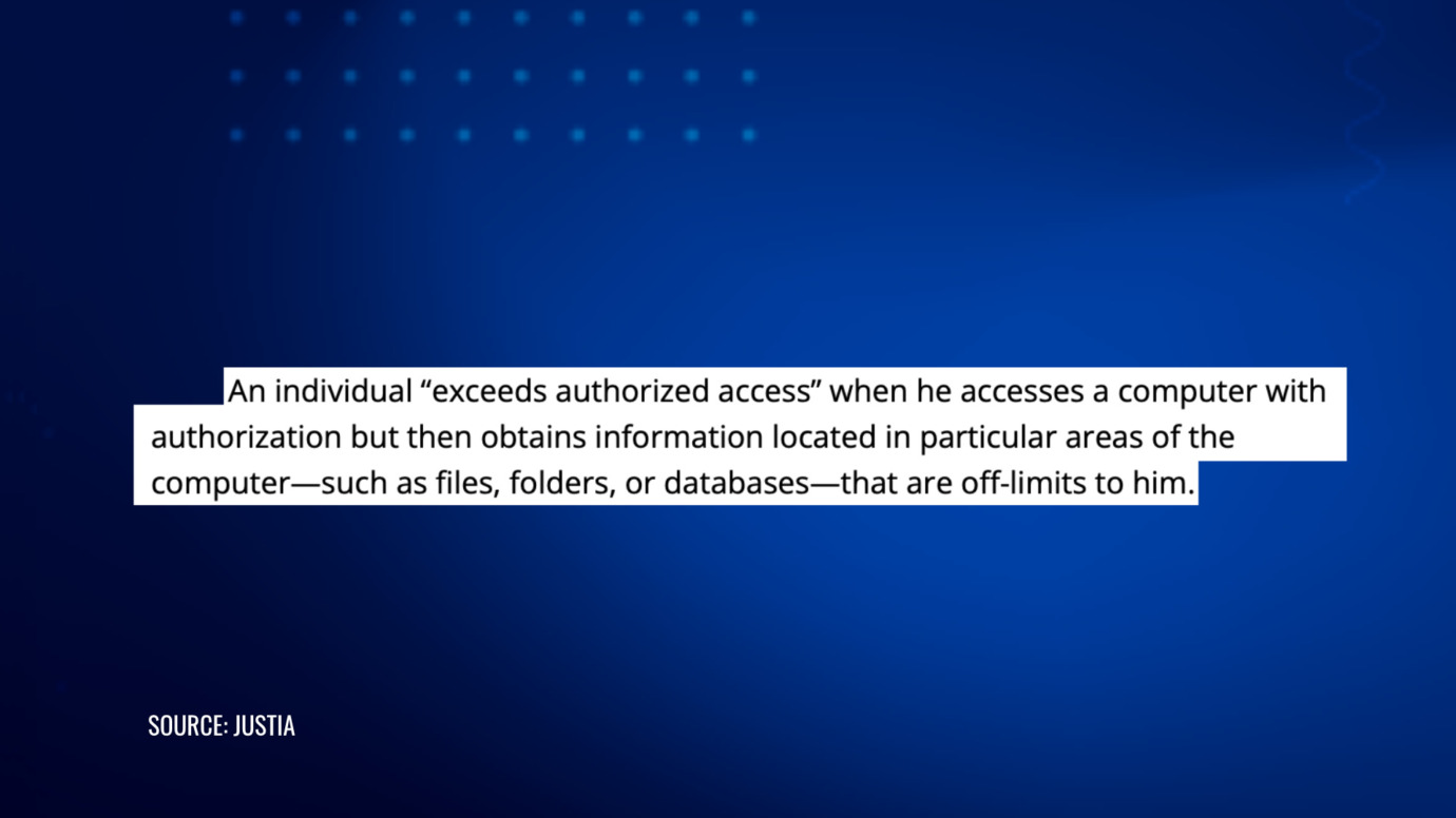 Van Buren v. United States: the CFAA only bars accessing off-limits files, not misusing granted access